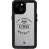 NHL Los Angeles Kings Black Text iPhone 15 Waterproof Case