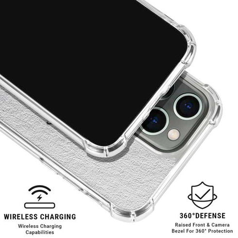 NHL Los Angeles Kings Black Text iPhone 16 Pro Max Clear Case