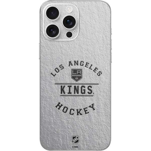 NHL Los Angeles Kings Black Text iPhone 16 Pro Max Skin