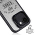NHL Los Angeles Kings Black Text iPhone 16e Kickstand Case
