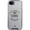 NHL Los Angeles Kings Black Text iPhone 16e Clear Case