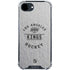 NHL Los Angeles Kings Black Text iPhone 16e Clear Case