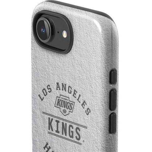 NHL Los Angeles Kings Black Text iPhone 16e Impact Case