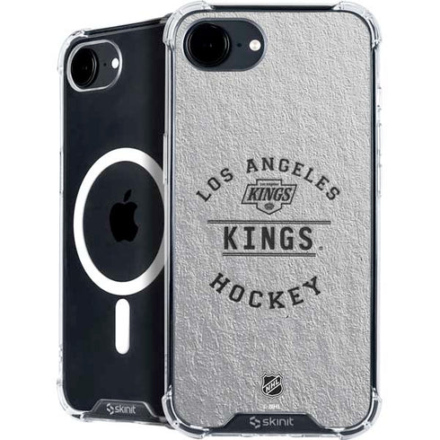 NHL Los Angeles Kings Black Text iPhone 16e MagSafe Case