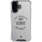 NHL Los Angeles Kings Black Text iPhone 17 Clear Case