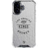 NHL Los Angeles Kings Black Text iPhone 17 Clear Case
