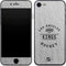 NHL Los Angeles Kings Black Text iPhone 8 Skin
