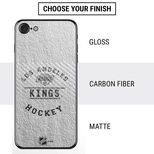 NHL Los Angeles Kings Black Text iPhone SE (2nd & 3rd Gen) Skin