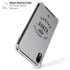 NHL Los Angeles Kings Black Text iPhone XR Clear Case