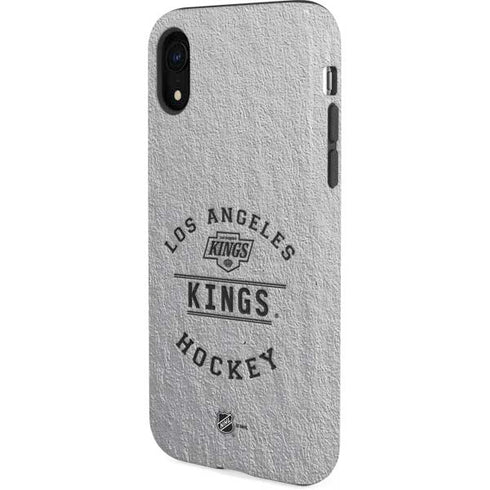 NHL Los Angeles Kings Black Text iPhone XR Pro Case