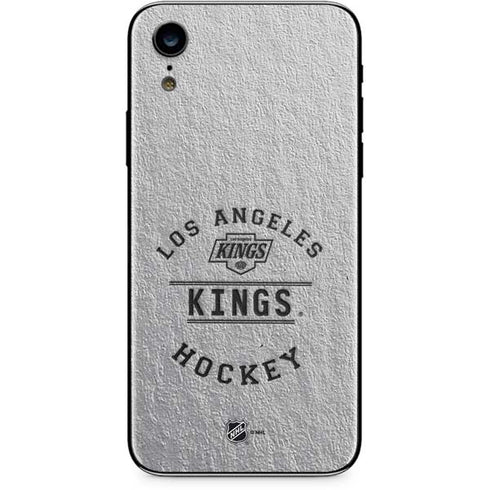 NHL Los Angeles Kings Black Text iPhone XR Skin