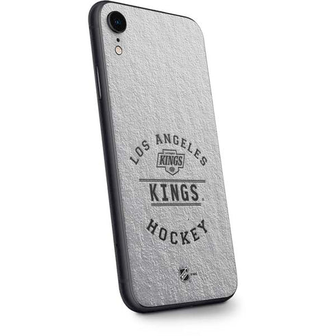 NHL Los Angeles Kings Black Text iPhone XR Skin