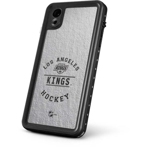 NHL Los Angeles Kings Black Text iPhone XR Waterproof Case