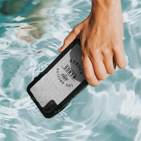 NHL Los Angeles Kings Black Text iPhone XR Waterproof Case