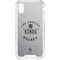 NHL Los Angeles Kings Black Text iPhone XS Clear Case