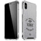 NHL Los Angeles Kings Black Text iPhone XS Max Clear Case