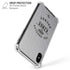 NHL Los Angeles Kings Black Text iPhone XS Max Clear Case