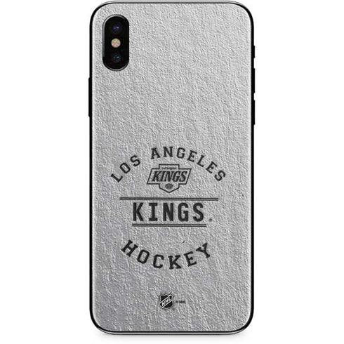 NHL Los Angeles Kings Black Text iPhone XS Max Skin