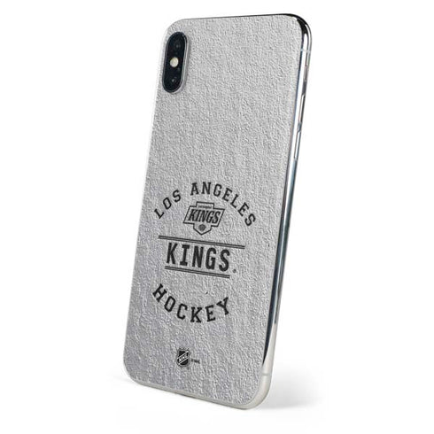NHL Los Angeles Kings Black Text iPhone XS Max Skin