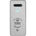NHL Los Angeles Kings Black Text LG Stylo 6 Clear Case