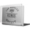 NHL Los Angeles Kings Black Text MacBook Pro 14in (2021-24) Case plus Skin