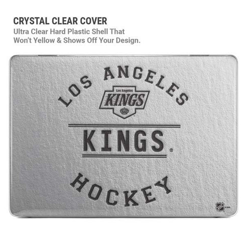 NHL Los Angeles Kings Black Text MacBook Pro 15in (2016-19) Case plus Skin