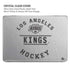 NHL Los Angeles Kings Black Text MacBook Pro 15in (2016-19) Case plus Skin