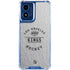 NHL Los Angeles Kings Black Text Moto G 5G (2024) Clear Case
