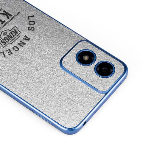 NHL Los Angeles Kings Black Text Moto G Play 4G (2024) Skin