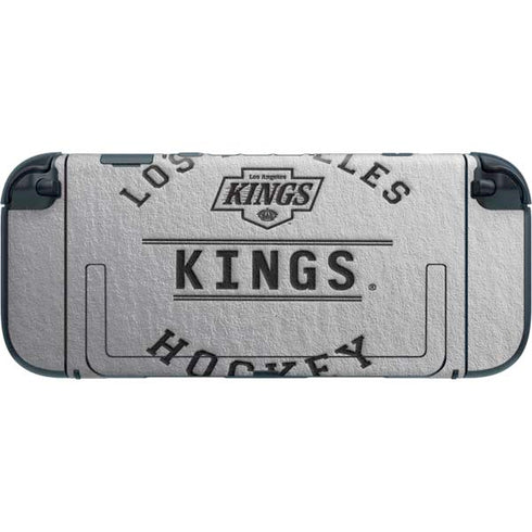 NHL Los Angeles Kings Black Text Nintendo Switch 2 (2025) with Joy-Con Skin