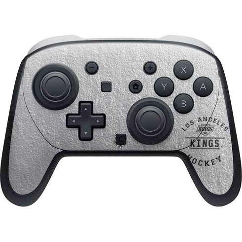 NHL Los Angeles Kings Black Text Nintendo Switch 2 (2025) Pro Controller Skin