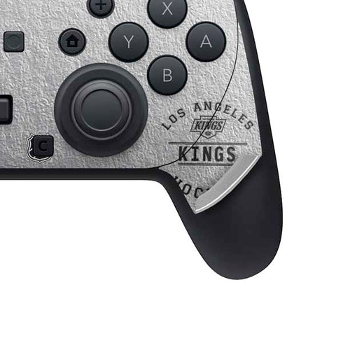 NHL Los Angeles Kings Black Text Nintendo Switch 2 (2025) Pro Controller Skin