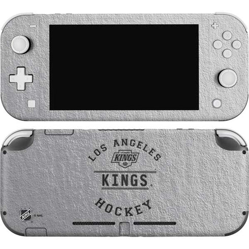 NHL Los Angeles Kings Black Text Nintendo Skins