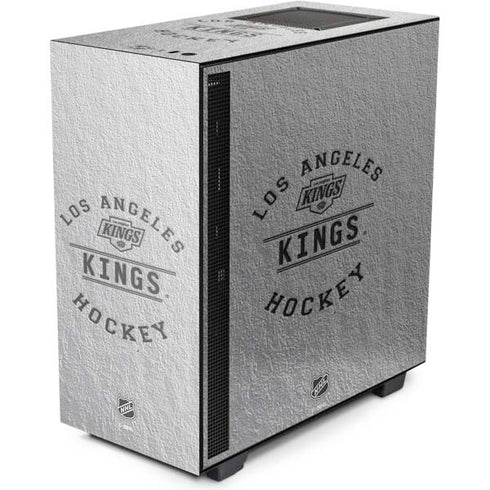 NHL Los Angeles Kings Black Text NZXT H510 Compact ATX Mid-Tower Case Skin
