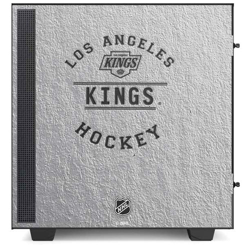 NHL Los Angeles Kings Black Text NZXT H510 Compact ATX Mid-Tower Case Skin