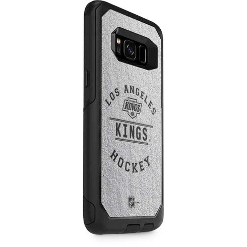 NHL Los Angeles Kings Black Text Otterbox Commuter Galaxy Skin