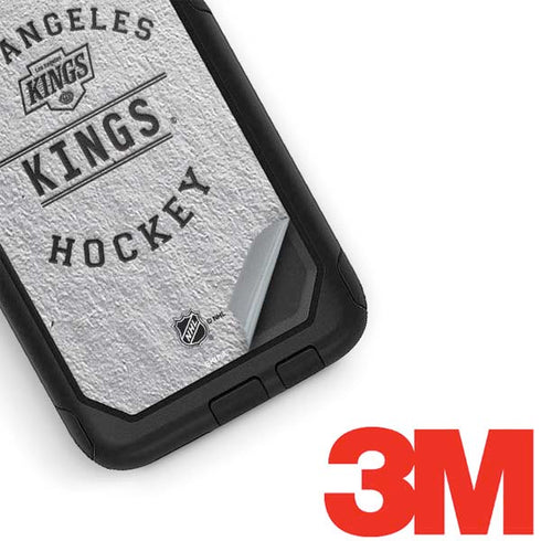NHL Los Angeles Kings Black Text Otterbox Commuter Galaxy Skin