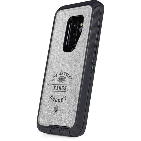 NHL Los Angeles Kings Black Text Otterbox Defender Galaxy Skin