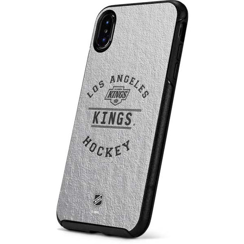 NHL Los Angeles Kings Black Text Otterbox Symmetry iPhone Skin