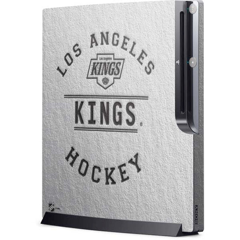 NHL Los Angeles Kings Black Text Playstation 3 & PS3 Slim Skin