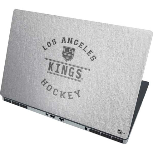 NHL Los Angeles Kings Black Text Dell Precision Skin