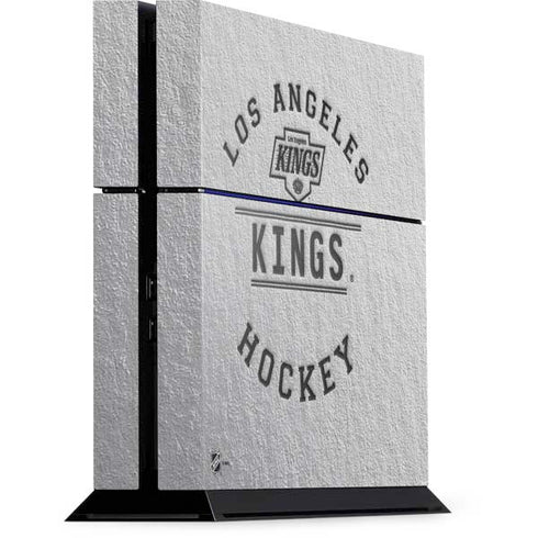 NHL Los Angeles Kings Black Text PS4 Console Skin