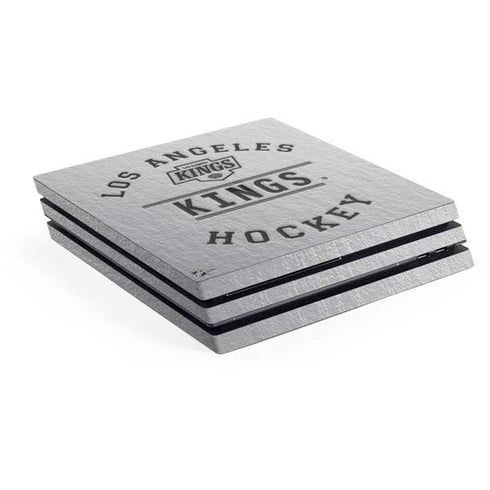 NHL Los Angeles Kings Black Text PlayStation PS4 Skins