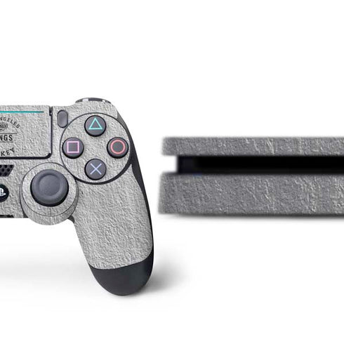 NHL Los Angeles Kings Black Text PS4 Slim Bundle Skin