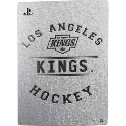 NHL Los Angeles Kings Black Text PS5 Console Skin