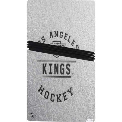 NHL Los Angeles Kings Black Text PS5 Pro Console Skin
