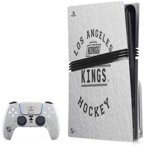 NHL Los Angeles Kings Black Text PlayStation PS5 Skins