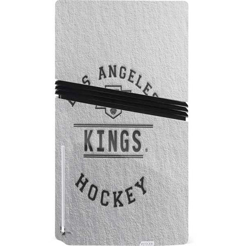 NHL Los Angeles Kings Black Text PS5 Pro Disk Bundle Skin