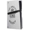 NHL Los Angeles Kings Black Text PS5 Pro Disk Console Skin