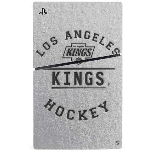 NHL Los Angeles Kings Black Text PS5 Slim Digital Edition Bundle Skin